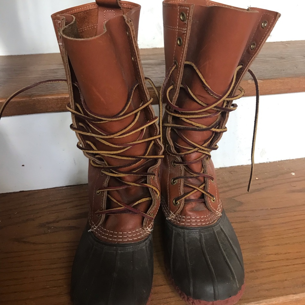 100th Anniversary L.L. Bean Duck Boots (rare)